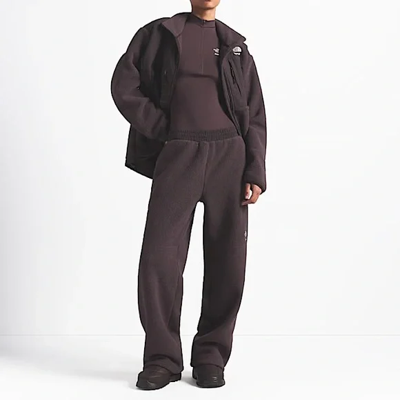 The North Face x SKIMS Denali Fleece Straight Leg Pant - Phoenix / Brown - M